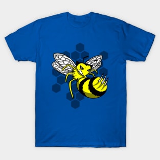 Cute Funny Mutant Bee Cartoon Gift For Kids T-Shirt